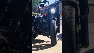 23 INDIAN CHIEF BOBBER DARKHORSE with Freedom Performance Radius Exhaust biker motorcycle [upl. by Krys]