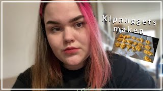 KIPNUGGETS amp SCHOOLWERK MAKEN  VLOG 1 [upl. by Nnanaej]