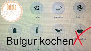 Bulgur mit der Reiskochfunktion im Thermomix kochen [upl. by Notsek]