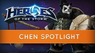 Heroes of the Storm  Chen Spotlight [upl. by Ellinet390]