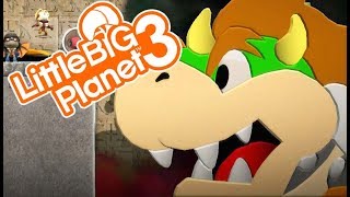 RUNNING FROM BOWSER  Little Big Planet 3 Multiplayer 114 [upl. by Esilenna840]