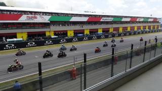 Gp Mugello 2017  MotoGp Partenza  4K [upl. by Ainak]