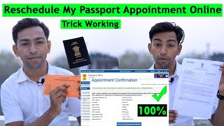 How can I reschedule my passport appointment online [upl. by Alisan]