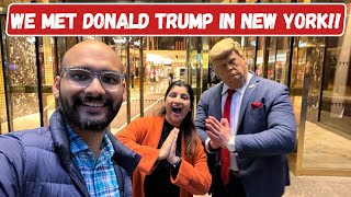 We met Donald trump in New York  NYCs most expensive neighborhood  Albeli Ritu [upl. by Gratt]