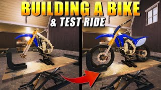 A New Game Where I Built A Bike And Test Rode It [upl. by Aicenev684]