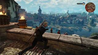 Novigrad City Redania tour walkaround  The Witcher 3 Wild Hunt [upl. by Lewls807]