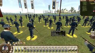 loose square formation dismounted dragoons [upl. by Ahsenahs]