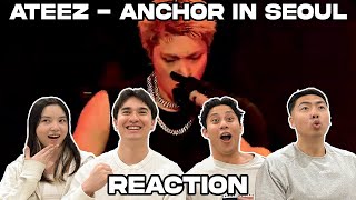 ATEEZ Anchor in Seoul  GUERRILLA amp WONDERLAND amp CYBERPUNK REACTION [upl. by Blanchard]