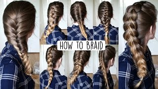 How to Braid Your Own Hair For Beginners  How to Braid  Braidsandstyles12 [upl. by Anastasie]