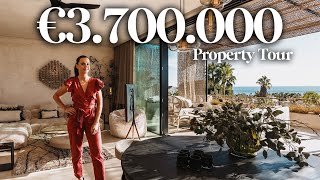 Touring a €3700000 Modern Luxury House with Sea Views in Marbesa East Marbella [upl. by Woodcock]