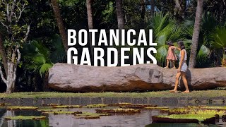 EXPLORING MAURITIUS BOTANICAL GARDENS  VLOG 12 [upl. by Gonsalve289]