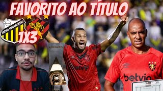 🦁🔥O SPORT É FAVORITO PRA SER CAMPEÃO DA SÉRIE B  NOVORIZONTINO 1X3 SPORT [upl. by Thaddaus]