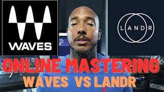 Waves online mastering vs LANDR online mastering  which is better [upl. by Rahal]