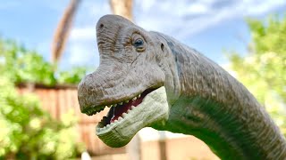 Jurassic World Toy Hunt Brachiosaurus Unboxing  Bra“Coolio”saurus and Dinosaur Facts [upl. by Refeinnej]