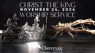 November 24 2024 Sunday Worship Service at Cherryvale UMC Staunton VA [upl. by Peih193]