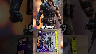 Marvel Select Avenging Hawkeye Figure Unbound Shorts avengers xmen97 marvelfigures marvel [upl. by Natsirt]