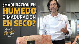 ¿No conoces la diferencia entre maduración en seco y húmedo  The Beef Chef [upl. by Hebbe73]