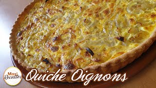 Recette Quiche aux Oignons [upl. by Ojimmas]