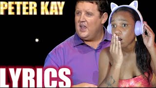 Peter Kay  Misheard Lyrics  First Time Reaction [upl. by Rossie430]