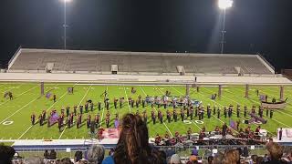 Angleton High School Purple Pride Marching Band 2024 quotSTYXquot 5A UIL Area E Marching Contest Finals [upl. by Ykceb424]