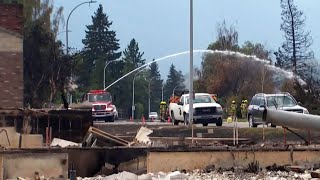 ALBERTA WILDFIRE Unimaginable conditions in Jasper [upl. by Aetnahs181]