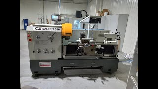 Tokarka uniwersalna dla narzędziowni CS500x1000 Universal lathe CS500x1000 [upl. by Pate496]