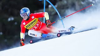 FIS Alpine Ski World Cup  Mens Giant Slalom 2 RUN 1  Alta Badia ITA  2023 [upl. by Adria]