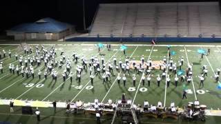 Lassiter Marching Band  Cobb County Exhibition 2014 [upl. by Ettenahs]