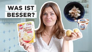 Selbstgemacht vs gekauft  Was schmeckt bessert  Milchreis Kartoffelbrei amp Joghurt 🍧🥔 [upl. by Berl]