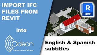 Importing IFC files from Revit into ODEON Room Acoustics Software [upl. by Safir668]