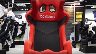 PRI 2018 Racetech Big And Tall Racing Seat [upl. by Li392]