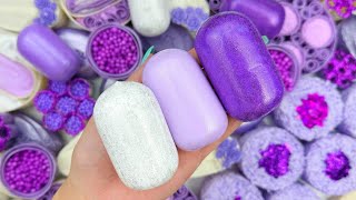 FOAMampGLITTERampSTARCH★Compilation set★ASMR SOAP★Crushing soap★Cutting soap cubes★ [upl. by Aihtyc]