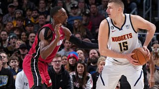 Bam Adebayo DPOY Level Performance Against Nikola Jokic and The Nuggets gets Spoiled [upl. by Akoek801]