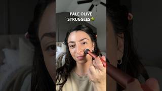 Pale Olive Skin Tone  Makeup Matches For Fair Olive Skin  Foundation amp Concealer Olive Undertones [upl. by Marys210]