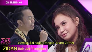 ZIDIAN ZIDAN Buih Jadi Permadani  audisi X Factor 2021 Juri terkejut Dengan Suara Zidan  Parodi [upl. by Nnalorac]