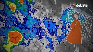 Alerta de lluvias muy fuertes hoy en Puebla y Veracruz Conagua [upl. by Aerahs]