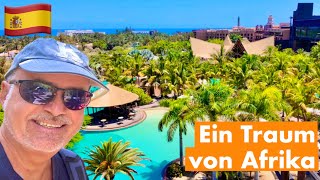 GRAN CANARIA  Lopesan Baobab Resort 5SterneHotel zum Thema „Afrika“ [upl. by Dinnie]