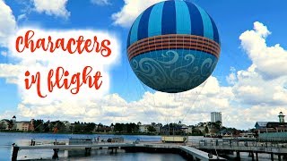 Aerophile Characters In Flight Balloon  Disney Springs  Walt Disney World [upl. by Rozele]