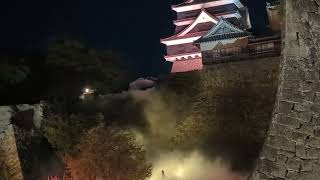 Kumamoto castle nightime mystics [upl. by Nahk]