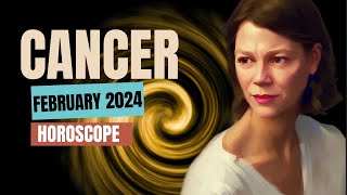 Positive Shifts in Finances and Career 🔆 CANCER FEBRUARY 2024 HOROSCOPE [upl. by Nihahs]