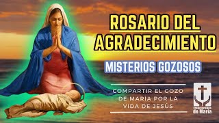 Rosario del Agradecimiento  Misterios de Gozo Lunes y Sábado  Franciscanos de María  Magnificat [upl. by Nalehp]