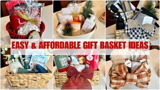 EASY amp AFFORDABLE GIFT BASKET IDEAS [upl. by Eiroc]