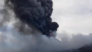 ETNA volcano eruption SICILY ITALY [upl. by Lynelle]