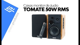 REVIEW  ANÁLISE  Caixas de som ATIVA TOMATE  Monitor de áudio  Bluetooth e Conexão Óptica [upl. by Otrebireh]