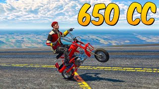 Arrancones En Mi Nueva Moto De 650 CC Gta Rp [upl. by Eiral]