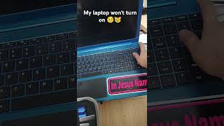 My laptop wont turn on 🥺 laptopissues [upl. by Iris]