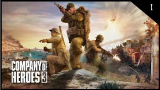 Company of Heroes 3 Italy Campaign Part 1  Full Walkthrough 15 Part Series 4k No Commentary [upl. by Agustin]