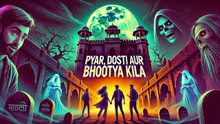 प्यार दोस्ती और भूतिया किला।💀Best horror animated story in Hindi sachhi bhootiya kile ki kahani [upl. by Waechter]