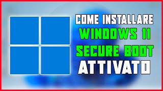 Come installare Windows 11 senza problemi attivando il secure boot  Windows 11 Update windows11 [upl. by Gil]