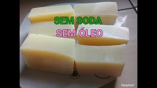 Sabão caseiro de alcool sem soda e sem óleo super econômicotriplique seu sabão [upl. by Ydroj]